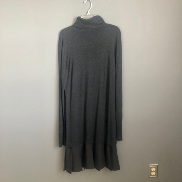 Soft Surroundings Pleated Turtleneck Dress - Picture 2 of 3